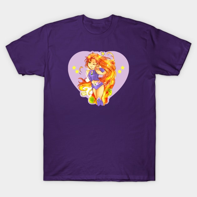 ✩ Starfire ✩ T-Shirt by candypiggy